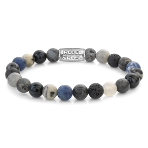 Bracelet Rebel & Rose Haute Montagne - 8 mm L+, Homme RR-80114-S-LL