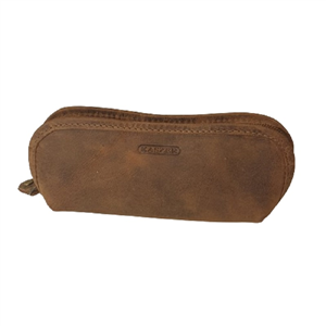 Trousse Lunettes KASZER collection Oregon Marron naturel 582104-C6