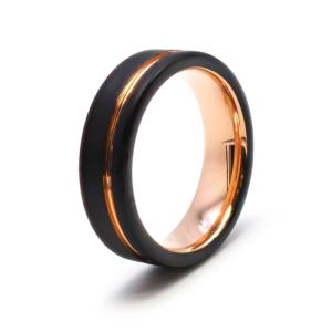 Bague W. Spencer tungstène Homme  TUN-R015-60