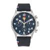 Montre Coffret Edition Spéciale Big Nine Cadran Bleu Bracelet cuir bleu et milan