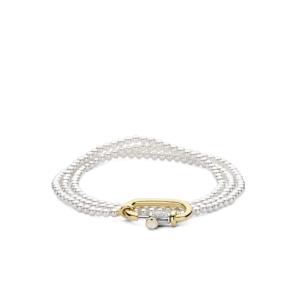 Bracelet 3 tours TI Sento The perle femme 2976PW