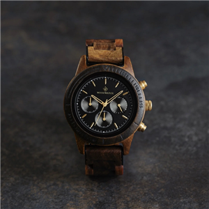 Montre WOODWATCH Chronus Cosmic Night Bois de santal WW-CS-CN