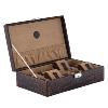 Coffret boite 10 montres, Friederich 1923 série le Croc, marron 20122-3