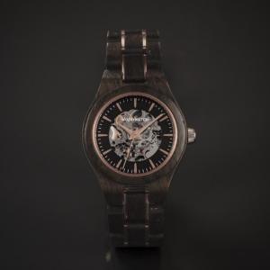 Montre WOODWATCH Automatic Wanderer Bois de plomb WW-AU-1LBR