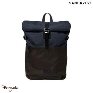 Sac à dos SANDQVIST Série Urban Outdoor, Ilon 14/18L Multi Noir/Marine