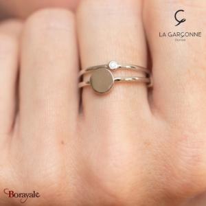 Bague Etats d me Femme 20100032 50 La Gar onne Diamant