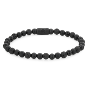 Bracelet Rebel & Rose Série noire, Homme RR-60088-B-L+