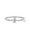 Bracelet TI Sento The Hexagone femme 2951ZI