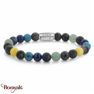 Bracelet Rebel & Rose Ocean reef - 8mm L, Homme RR-80118-S-L