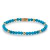 Bracelet Rebel & Rose Turquoise Delight - 4 mm plaqué or jaune 18 ct S, Femme RR