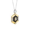 Collier TI Sento The Hexagone femme 6838BL