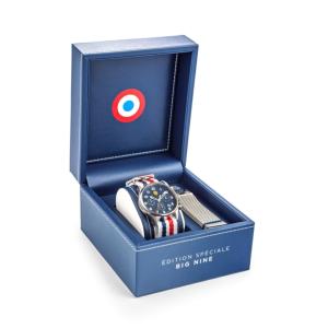 Montre Coffret Patrouille de France Big Nine chrono Homme 668903