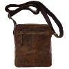 Sac bandoulière KASZER collection Wyoming brun naturel moyen 20691-C6