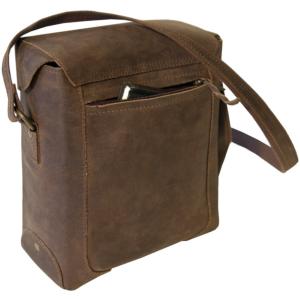 Sac bandoulière - caméra Bag KASZER collection Kansas marron naturel foncé 20045