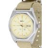 Montre KELTON Octogone Champagne Nato Sable automatique Homme  9124252