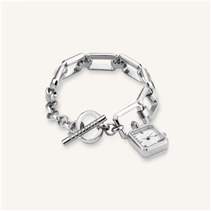 Montres Rosefield Octagone Chain Argent Femme SWSSS-O53