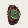 Montre WOODWATCH Grand Emerald Jungle Noyer WW-G-EG