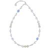 Collier Spark Jasmine cristal autrichien sur argent A0374A