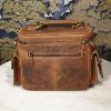 Sac Reporter KASZER collection Nevada Marron naturel clair touché velours 20874-