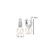 Boucles d'oreilles TI Sento Perles femme 7750PW