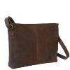 Sac bandoulière KASZER collection Kansas marron naturel foncé 20024-C6